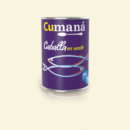 Caballa aceite Cumana 425gr