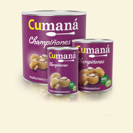 Champignon entero Cumana