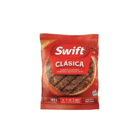 21632 - HAMBURGUESA DOBLE SWIFT 30 X 160 GR